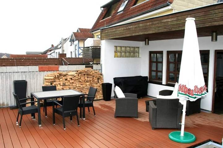 B&B für 24 Personen, mit Terrasse im Harz