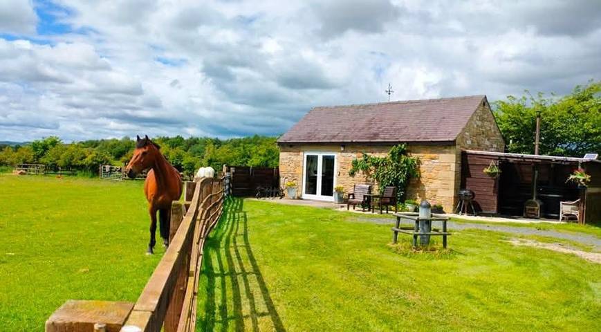 Vakantiewoning voor 2 personen, met tuin en uitzicht in Northumberland