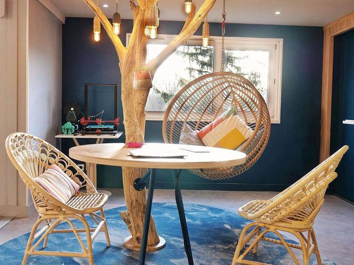 Hôtel pour 2 personnes, avec Terrasse ainsi que Jardin et Piscine