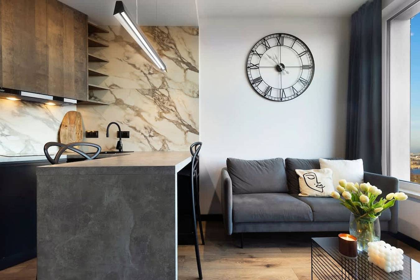 Cały apartament, Elite Apartments Chlebova Shipyard in Gdańsk, Zatoka Gdańska