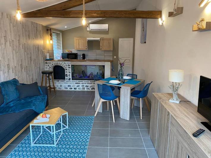 Maison de vacances pour 4 personnes, avec vue et jardin, animaux acceptés - 1
