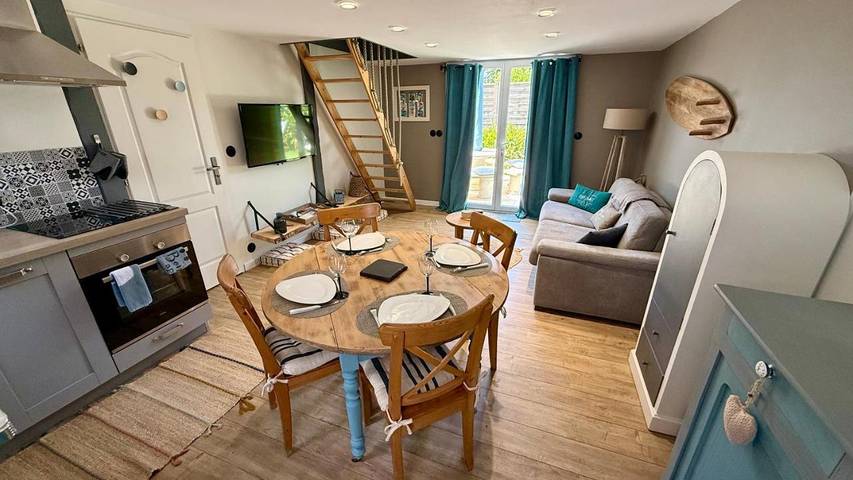 Location de vacances pour 4 personnes, avec Terrasse et Jardin à Tréveneuc