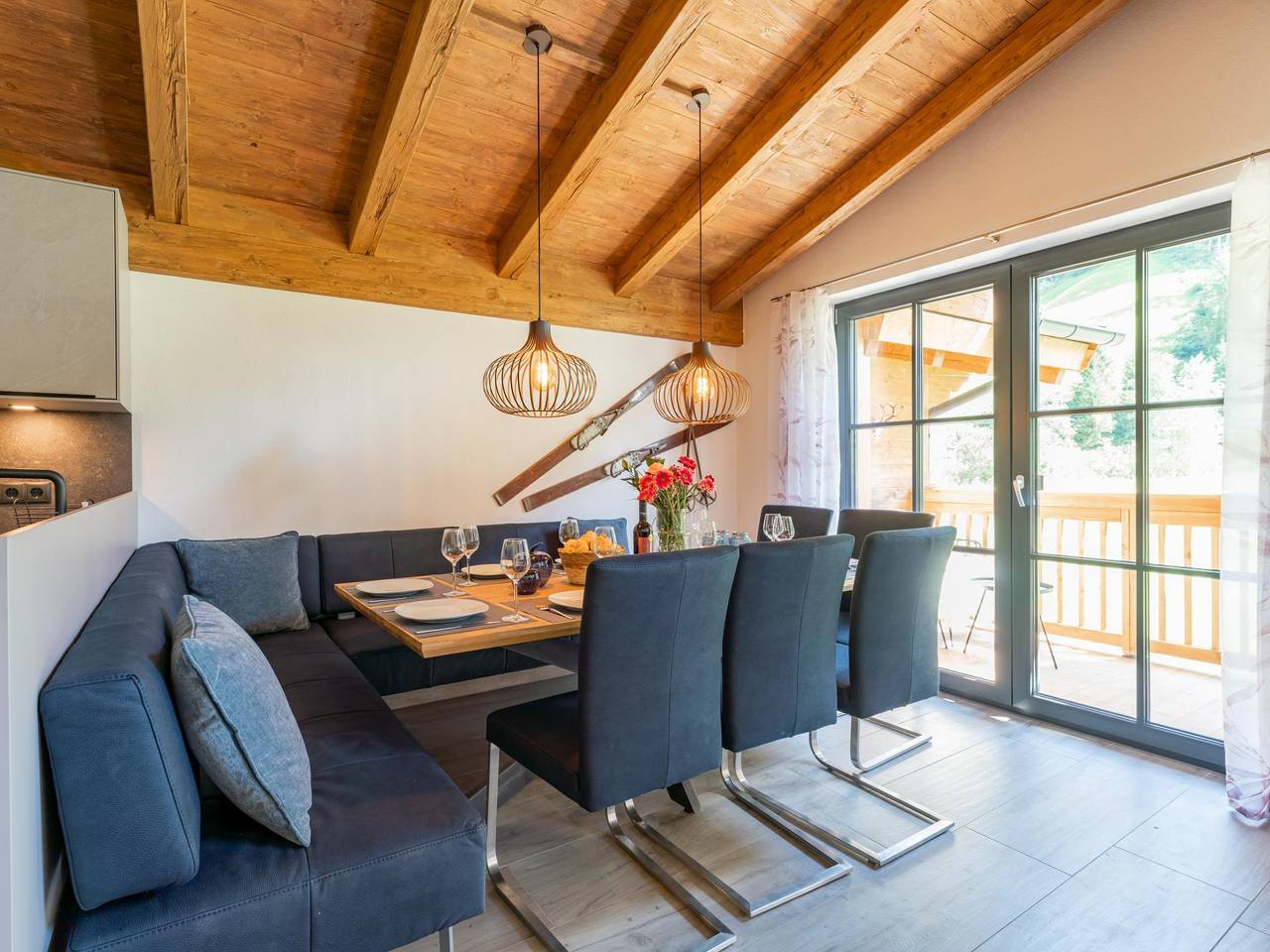 Atmosphärische Lodge am Rande des Dorfes
 in Pinzgau