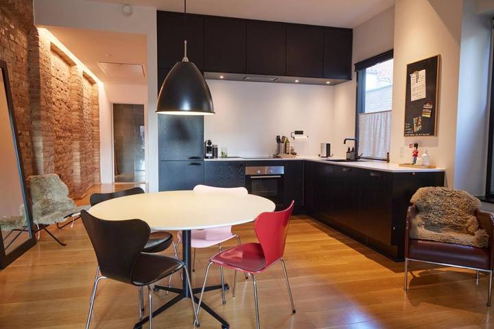 Ferienwohnung für 4 Personen, mit Balkon und Terrasse sowie Ausblick in Den Gamle By (Aarhus)