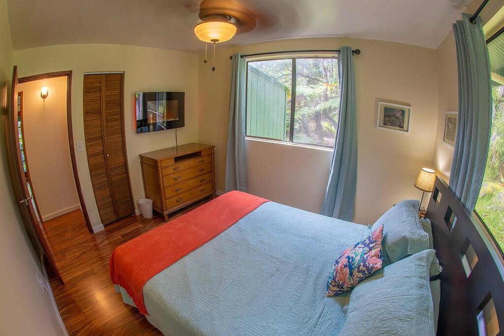 105 $ pro Nacht! 6 Minuten vom Park, Hale Hubner - Fern Cottage in Mauna Loa Estates, Volcano