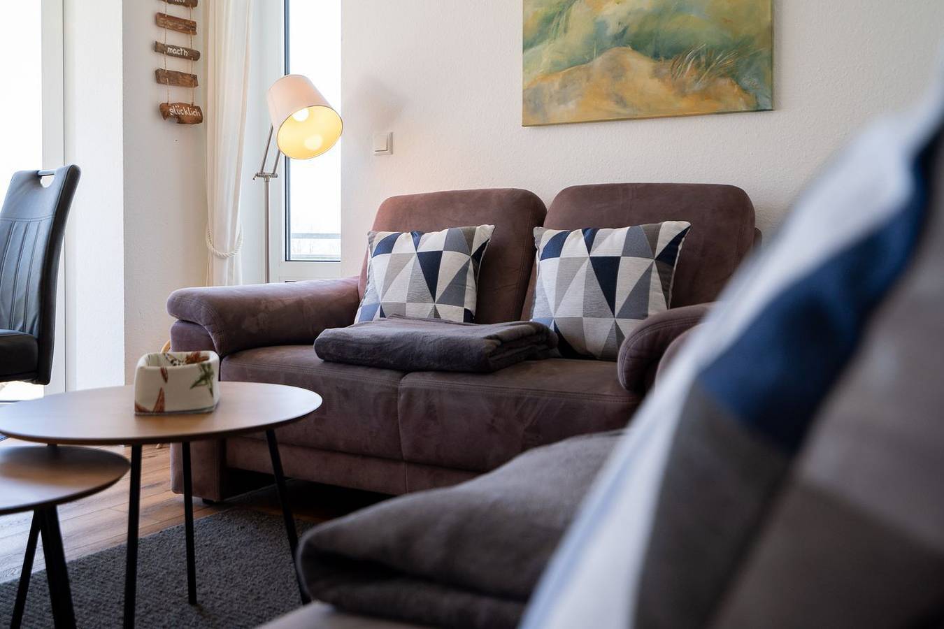 Geheel appartement, Hundefreundliches 4-Zimmer Ferienapartment mit Balkon und Meerblick in Grömitz, Kreis Ostholstein