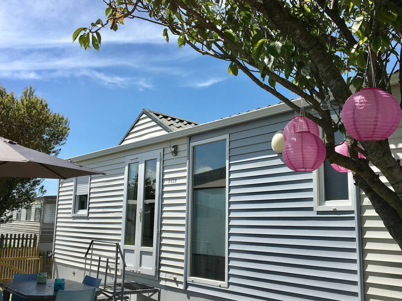 Nordsee Glamping Mobilheim/Chalet 2329 in Bredene, Belgian Coast