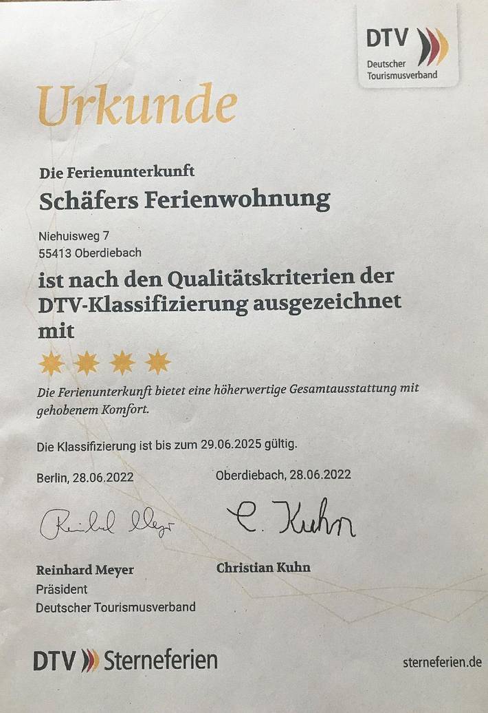 Ferienwohnung für 4 Personen, mit Balkon und Ausblick am Mittelrhein - 4