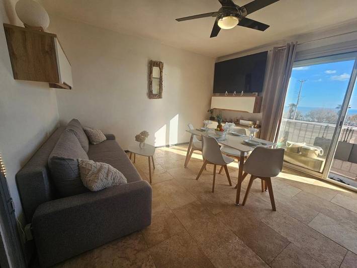 Ferienwohnung für 2 Personen, mit Ausblick und Balkon in Portiragnes Plage - 2