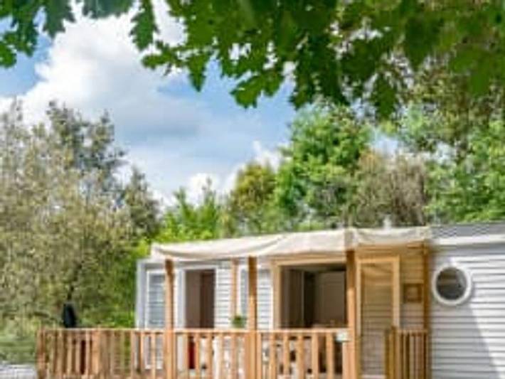 Mobil home pour 5 personnes, avec bassin pour enfant, animaux acceptés à Saint-Crépin-et-Carlucet - 2