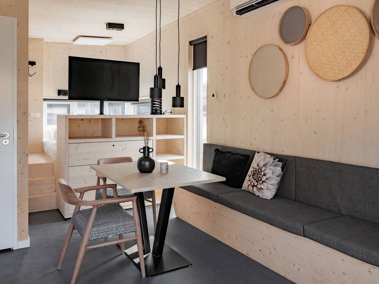 Tiny House nahe Nordseestrand in De Banjaard, Kamperland