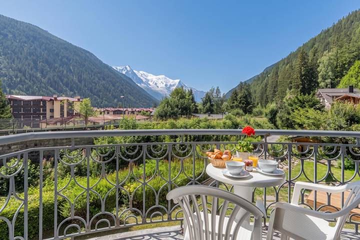 Ferienwohnung für 3 Personen, mit Balkon und Sauna in Chamonix