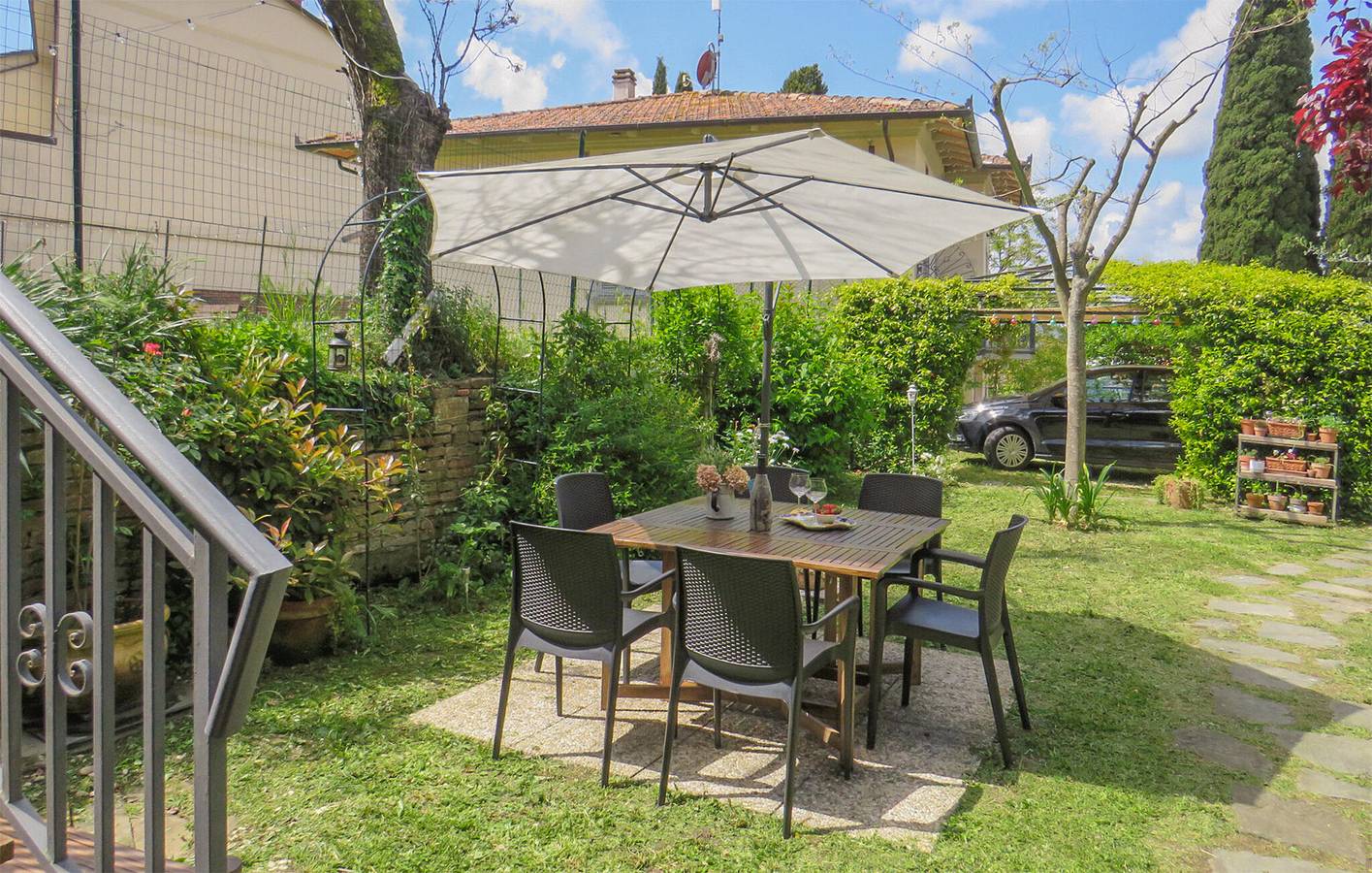 Charmantes 150m² Appartement - WiFi, Parkplatz, A/C, Garten - Nähe Restaurant, Stadt & Fluss in Foiano della Chiana, Arezzo Provinz