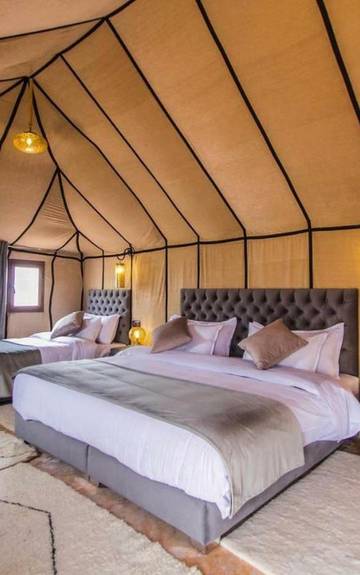 Maison d’hôte pour 3 personnes, avec balcon et vue dans Merzouga