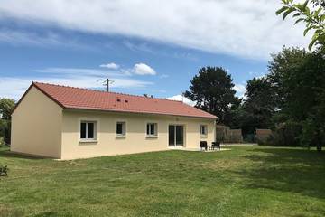 Gîte pour 6 personnes, avec terrasse et jardin dans Sainte-Marie-du-Lac-Nuisement