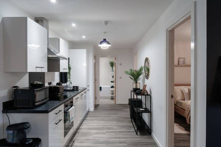 Ganze Wohnung, 2 Bed Manchester Apartment with Wifi - Sleeps 4 in Greater Manchester