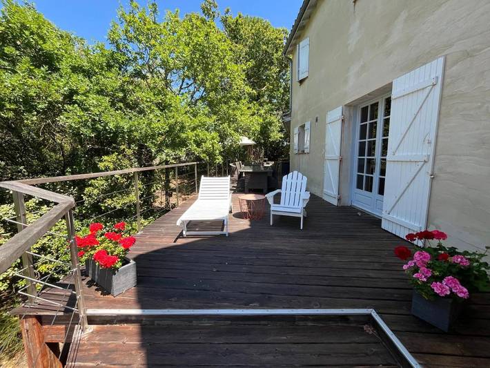 Maison d’hôte pour 2 personnes, avec Balcon et Terrasse ainsi que Jardin et Vue au Bassin d'Arcachon - 4
