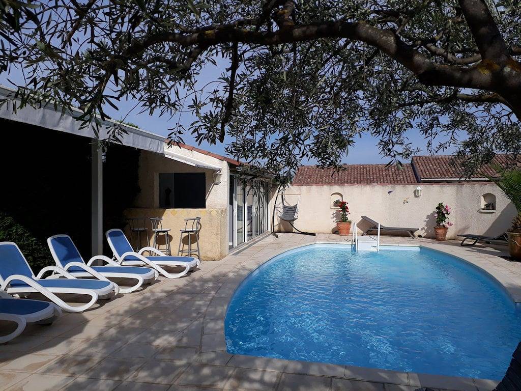 Domaine La Noria - Chambre Corsée in Chusclan, Région de Nîmes