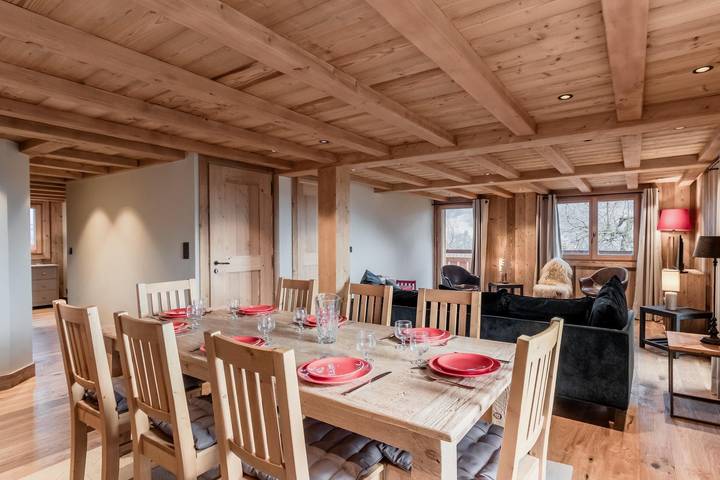 Chalet pour 10 personnes, avec balcon à Saint-Gervais-les-Bains - 3