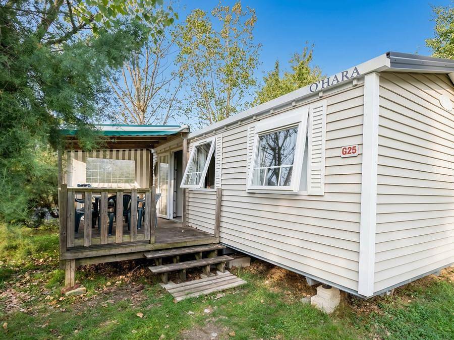 Camping Le Grand Pré - Mobilhome 6 personnes - Tv in La Terrière, La Tranche-sur-Mer