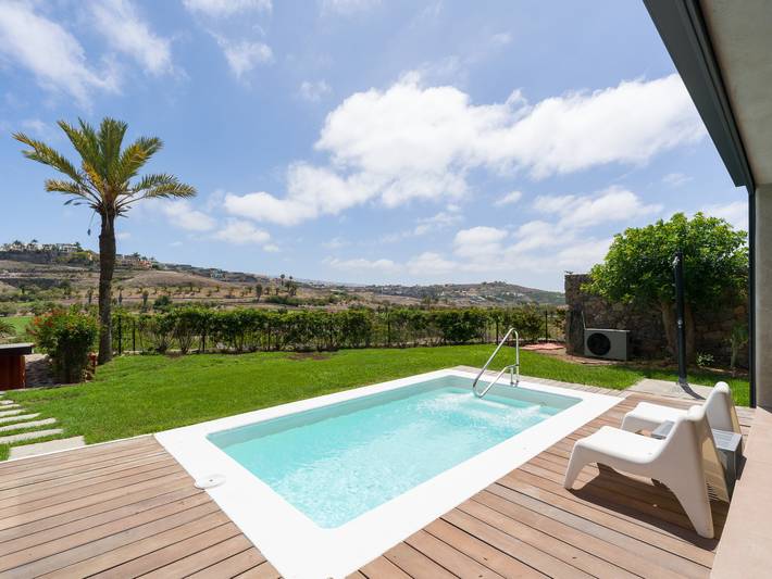 Casa rural para 6 personas, con Balcón además de Terraza y Jardín en Salobre - 2