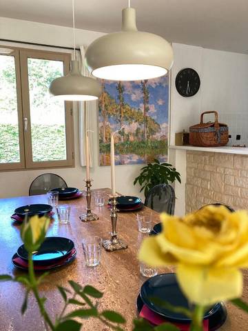 Gîte pour 12 personnes, avec jardin et vue, adapté aux familles à Formigny