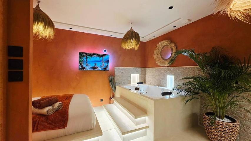 Appartement de vacances pour 2 personnes, avec jacuzzi et sauna