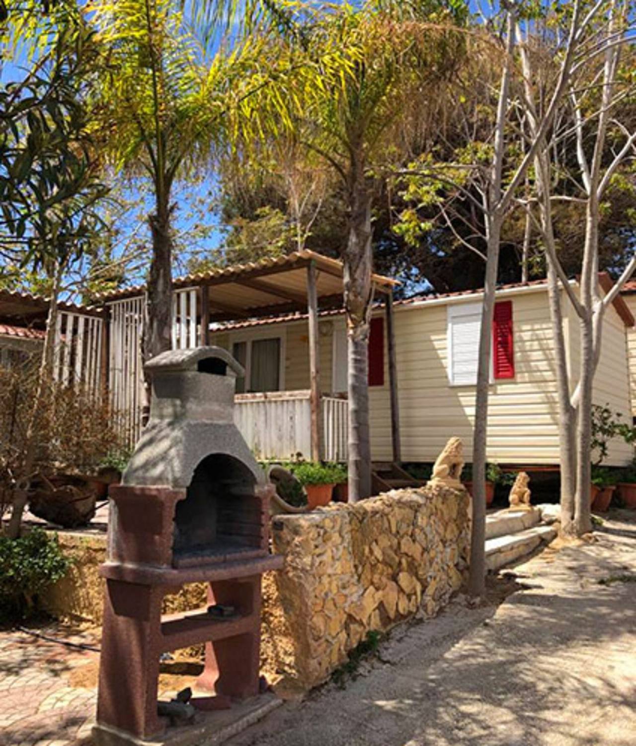 Casa móvil 'Casa Mobile 1' con jardín compartido y Wi-Fi in Triscina, Castelvetrano (Municipio)