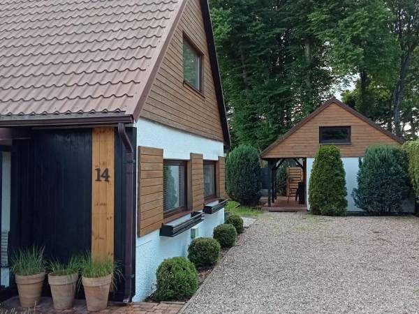 Dom dla 3 osób, z ogród, Dla rodziny w Łeba