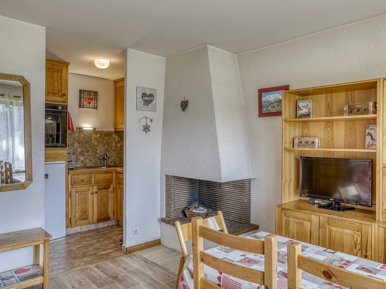 Entire apartment, Cozy 1-bedroom apartment in Megève, pets allowed in Megève, Pays du Mont-Blanc