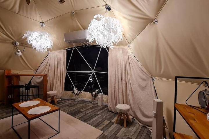 Tente pour 2 personnes, avec jardin ainsi que sauna et jacuzzi en Pologne - 3