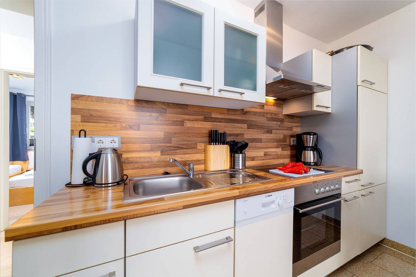 Appartement entier, Fewo Sonnenschein - Fireplace, Sauna, Sea View in Sassnitz, Parc national Jasmund