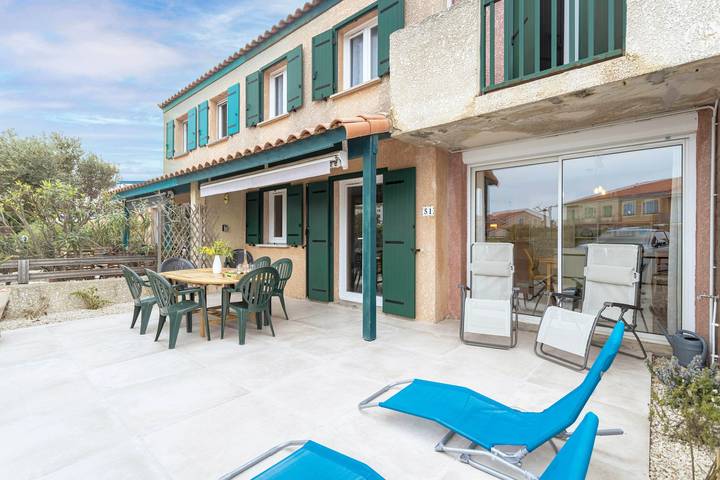Maison de vacances pour 6 personnes, avec Balcon et Jardin