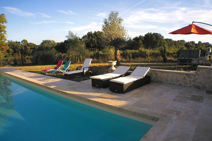 Maison de campagne pour 8 personnes, avec Jacuzzi et Jardin à Massugas