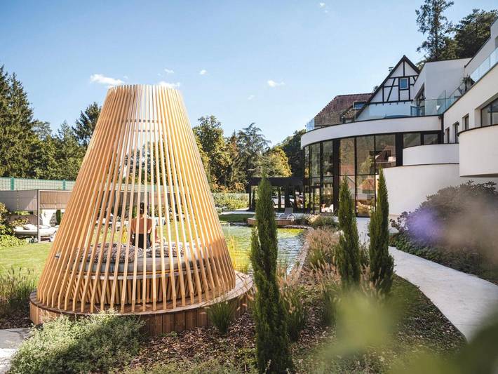 Hôtel pour 2 personnes, avec sauna et piscine ainsi que jardin et jacuzzi, animaux acceptés à Ottrott - 4