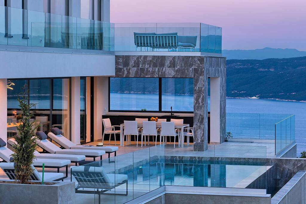 Villa für 8 Personen mit Pool in Labin, Ostküste Istrien