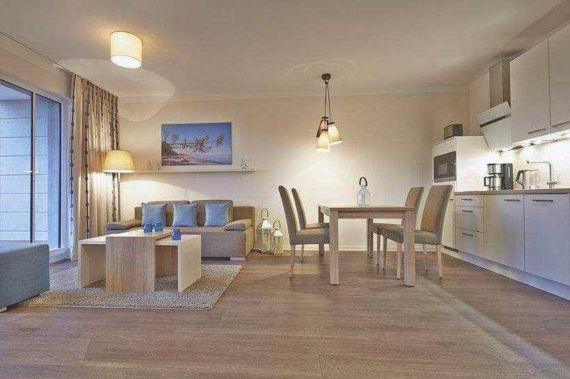 Ganze Ferienwohnung, Aparthotel Waterkant Suites, Suite 0-05 in Börgerende, Börgerende-Rethwisch