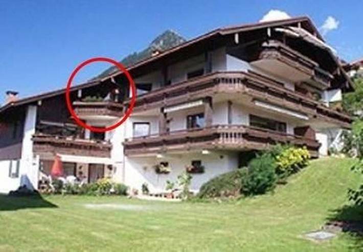 Ferienwohnung für 3 Personen, mit Balkon und Garten in Burgberg im Allgäu
