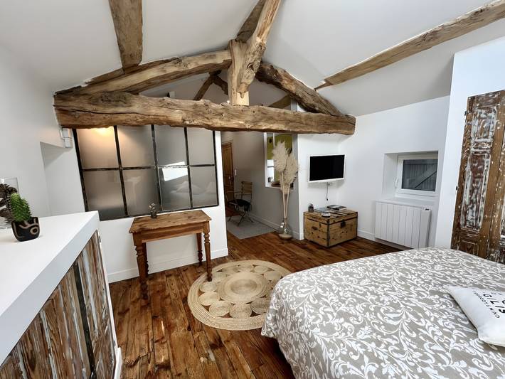 Chambre d’hôte pour 2 personnes, avec jardin
