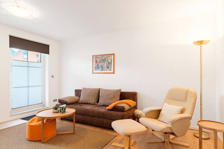 Ferienwohnung für 3 Personen, mit Balkon und Sauna in Büsum-Wesselburen