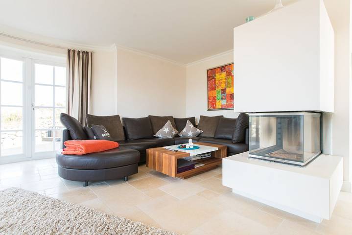 Haus Meerblick in Rantum: Großzügiges Ferienhaus mit Sauna und Meerblick in Rantum, Sylt (Gemeinde)