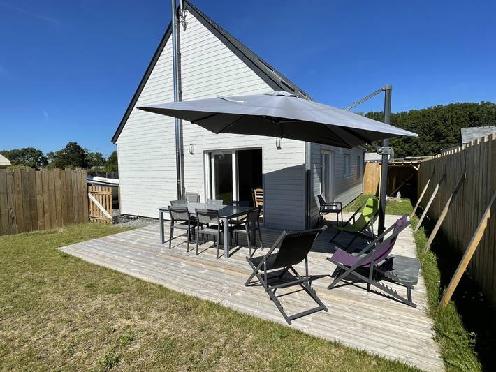 Maison de vacances pour 10 personnes, avec Terrasse et Jardin à Saint-Pair-sur-Mer