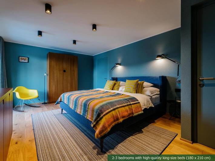 Ośrodek wypoczynkowy dla 4 osób, z ogród i sauna oraz widok, zwierzęta dozwolone w Lech