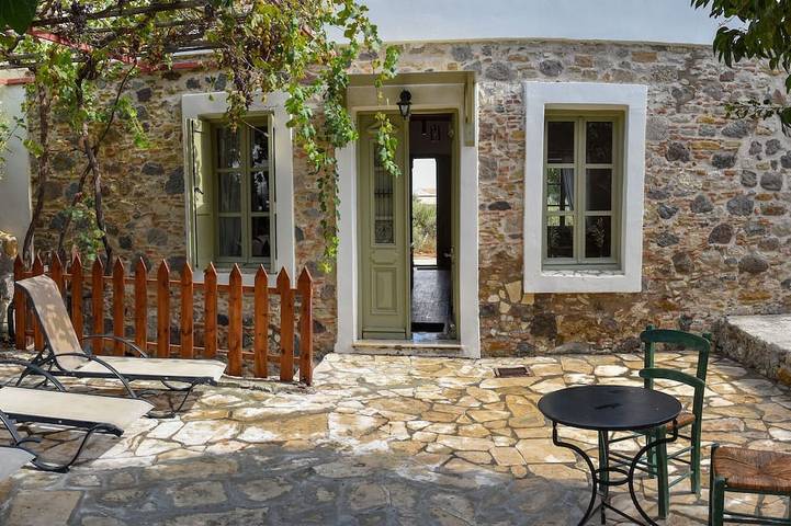 Vakantiehuis voor 6 personen, met tuin en balkon op Kos