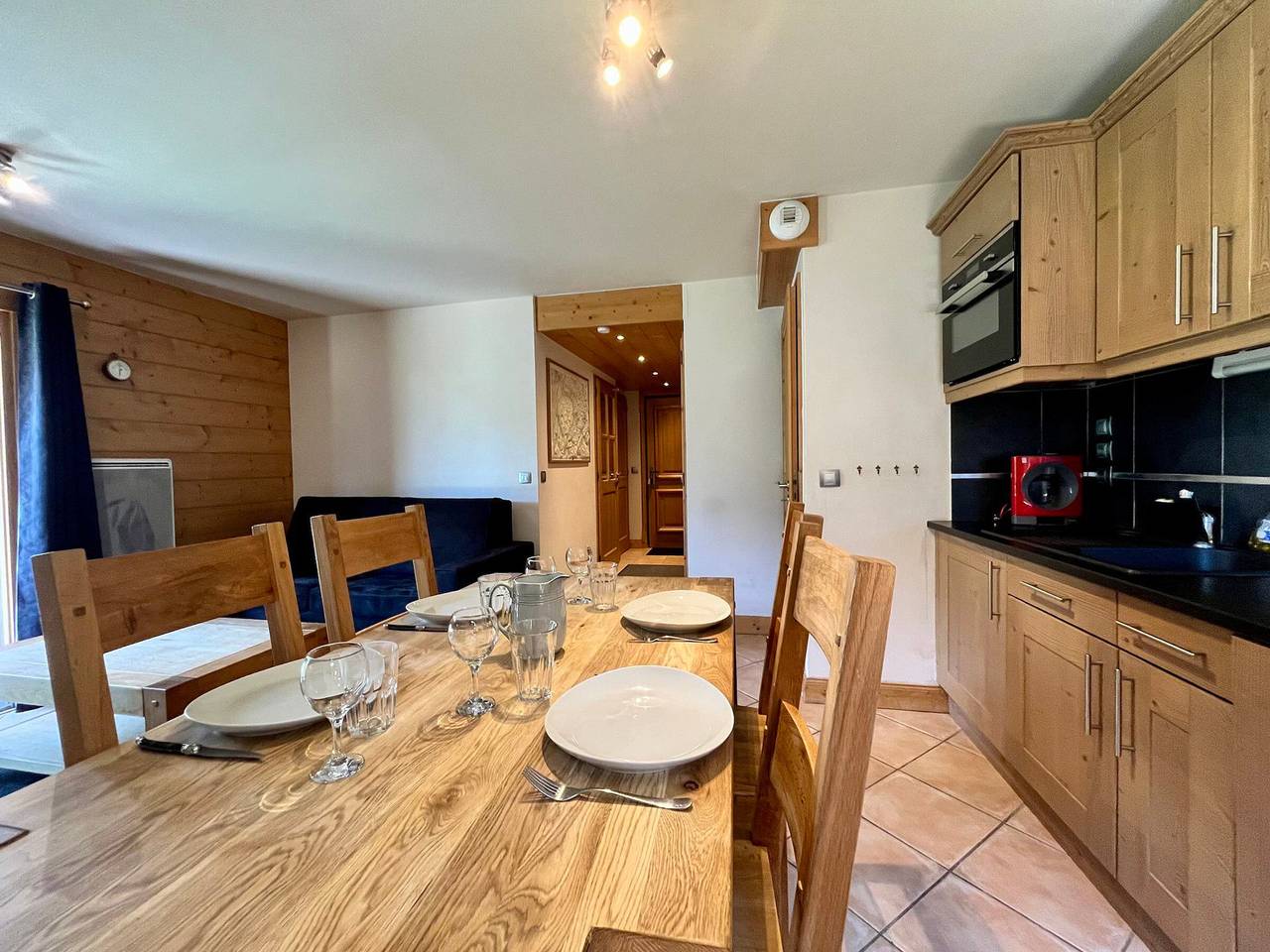 Apartamento entero, Apartamento T2 con gran terraza y se admiten mascotas in Samoëns, Region Bonneville