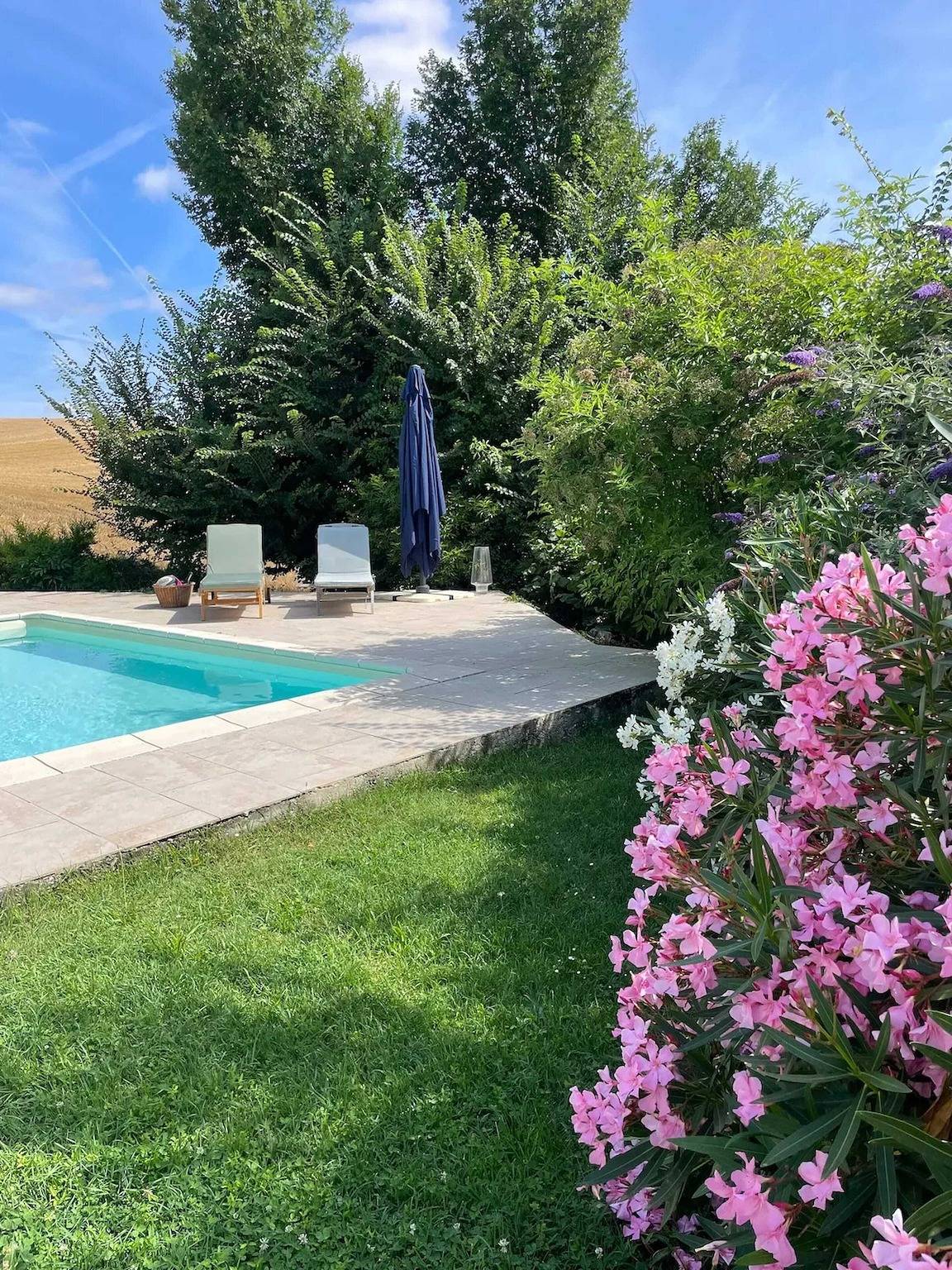 Schöne Ferienwohnung mit Garten in Marsac - 50 m² in Marsac, Tarn-et-Garonne