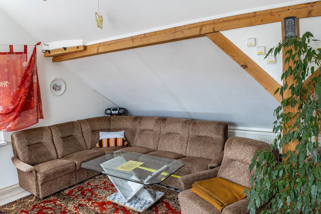 Ganze Wohnung, Ferienwohnung 'A Casa Alfred Kemmern - Neu' mit Gemeinschaftsterrasse, Wi-Fi und Klimaanlage in Kemmern, Landkreis Bamberg