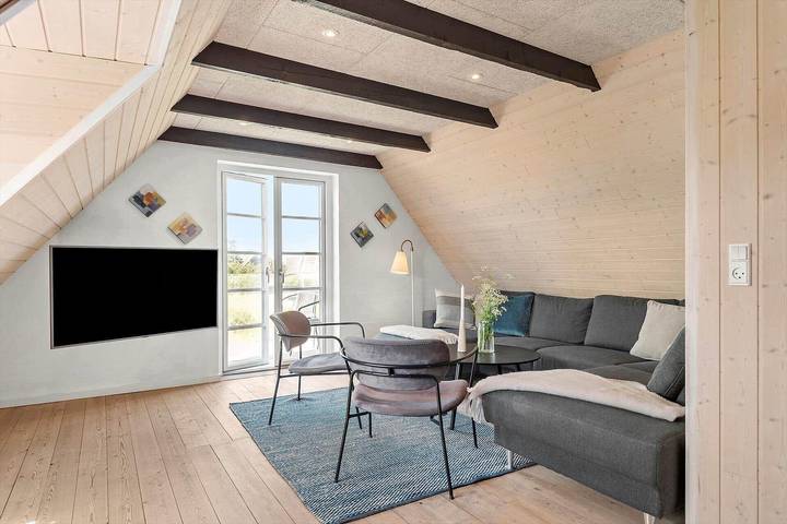 Ferienhaus mit Meerblick für 8 Personen, mit Sauna und Whirlpool sowie Terrasse, mit Haustier in Blavand - 3