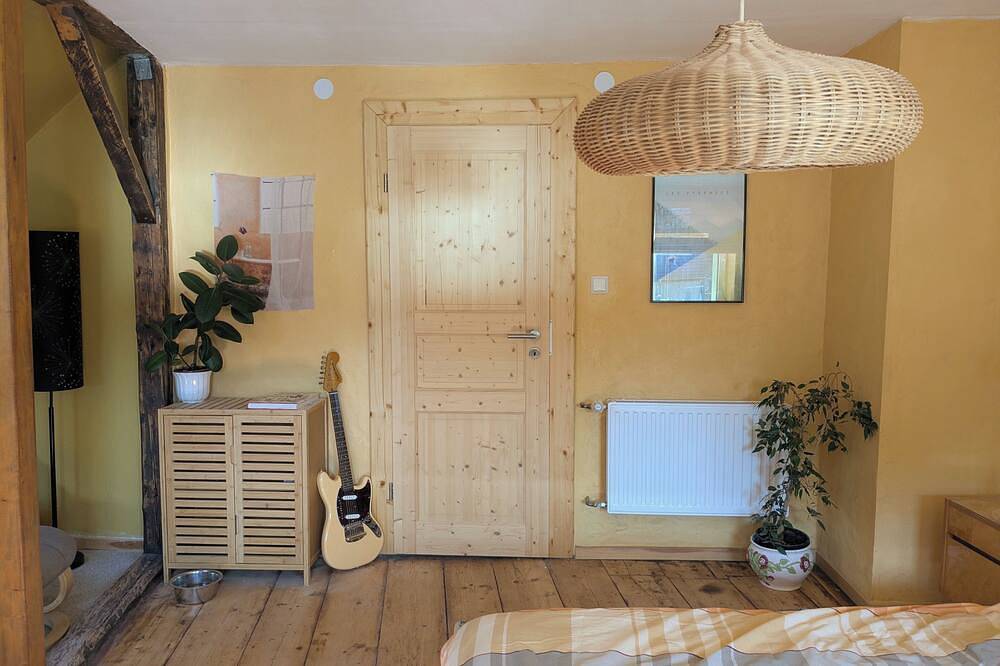 Stilvolles, zentrales Ferienhaus zum Ankommen & Durchatmen in Sangerhausen, Harzvorland