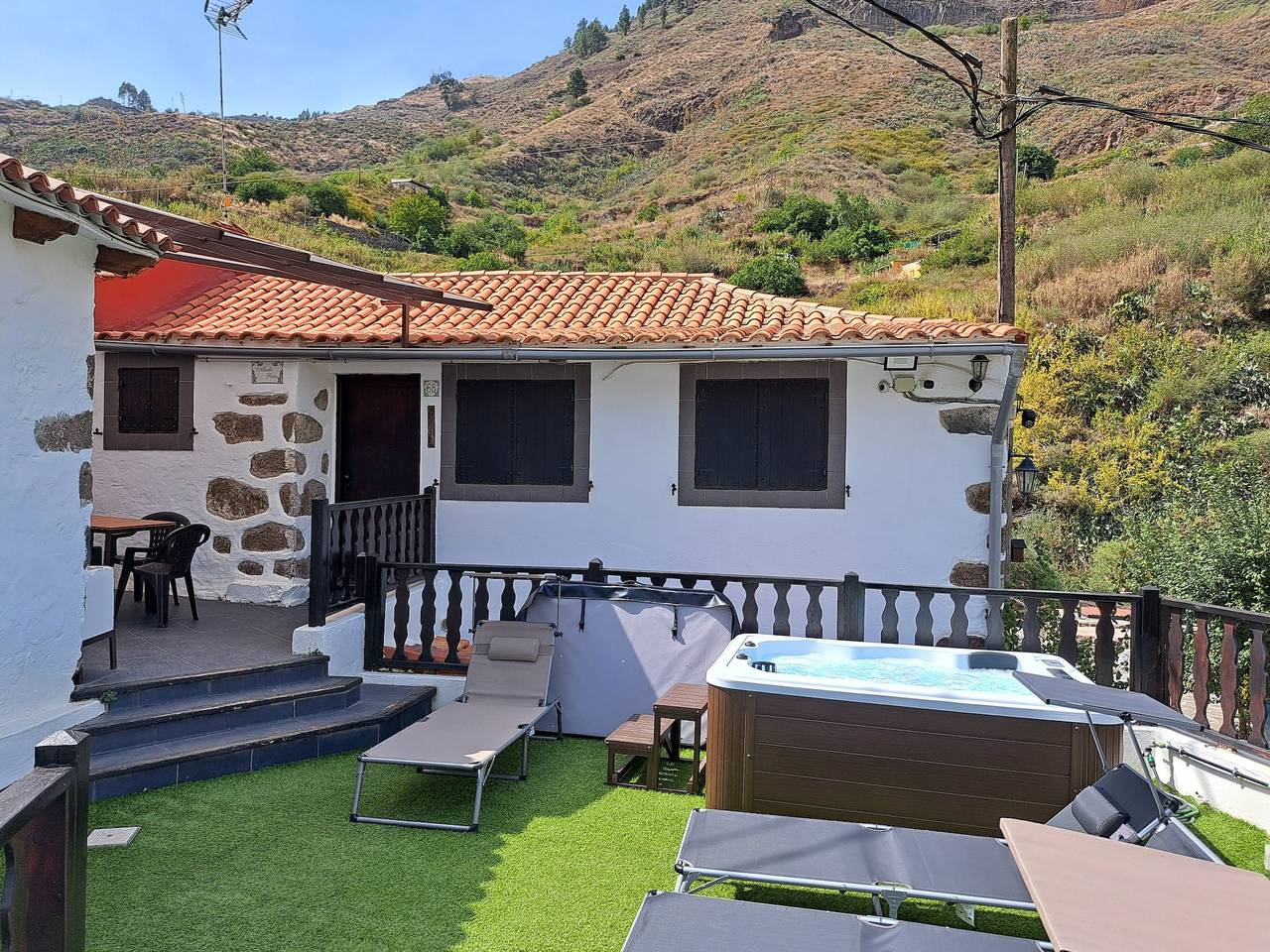 Logement de vacances "Casa Abuelo Paco" en pleine nature in Las Lagunetas, Vega de San Mateo